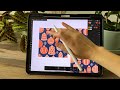 Pattern Design on iPad Process | Watch a Surface Designer Work