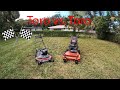 Toro Timemaster VS. Toro Proline