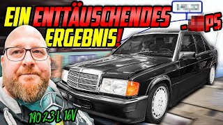 SCHLIMMER geht IMMER?! - Mercedes 190 2.3 16V - FEHLERSUCHE ohne ERFOLG!?