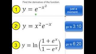 calc5-4 Exponential Functions, Differentiation