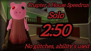 Piggy House Solo Speedrun (2:50)