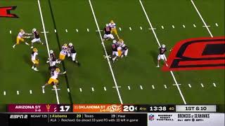 No. 11 Oklahoma State 34, Arizona State 17: FLEA FLICKER TOUCHDOWN