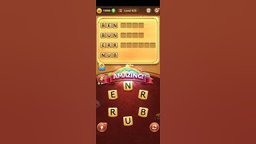 Word Connect Puzzle Level 428 Walkthrough [Bonus Words & Answers] #shorts