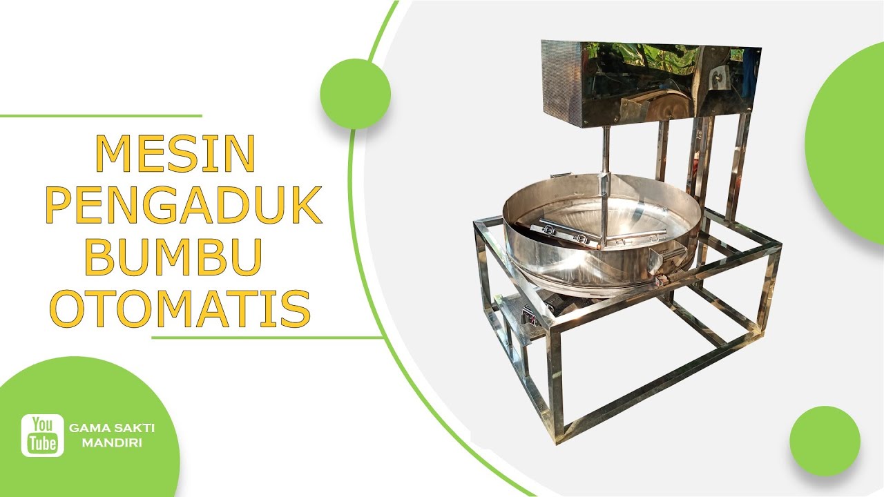 Mesin Pemasak Bumbu | Mesin Pengaduk Bumbu Otomatis | Mesin Pembuat Bumbu