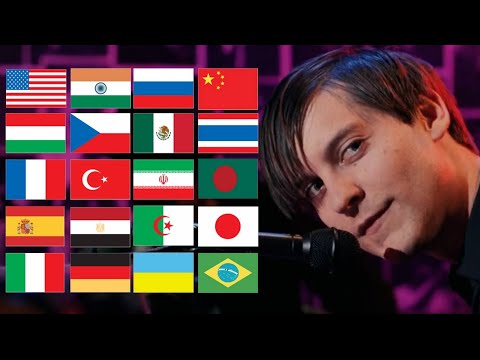 "This is for you" in Different Languages | Tobey Maguire