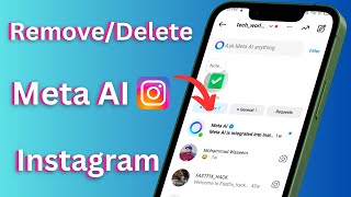 How to Remove Ask Meta AI on Instagram || How to Remove Meta AI from Instagram ||