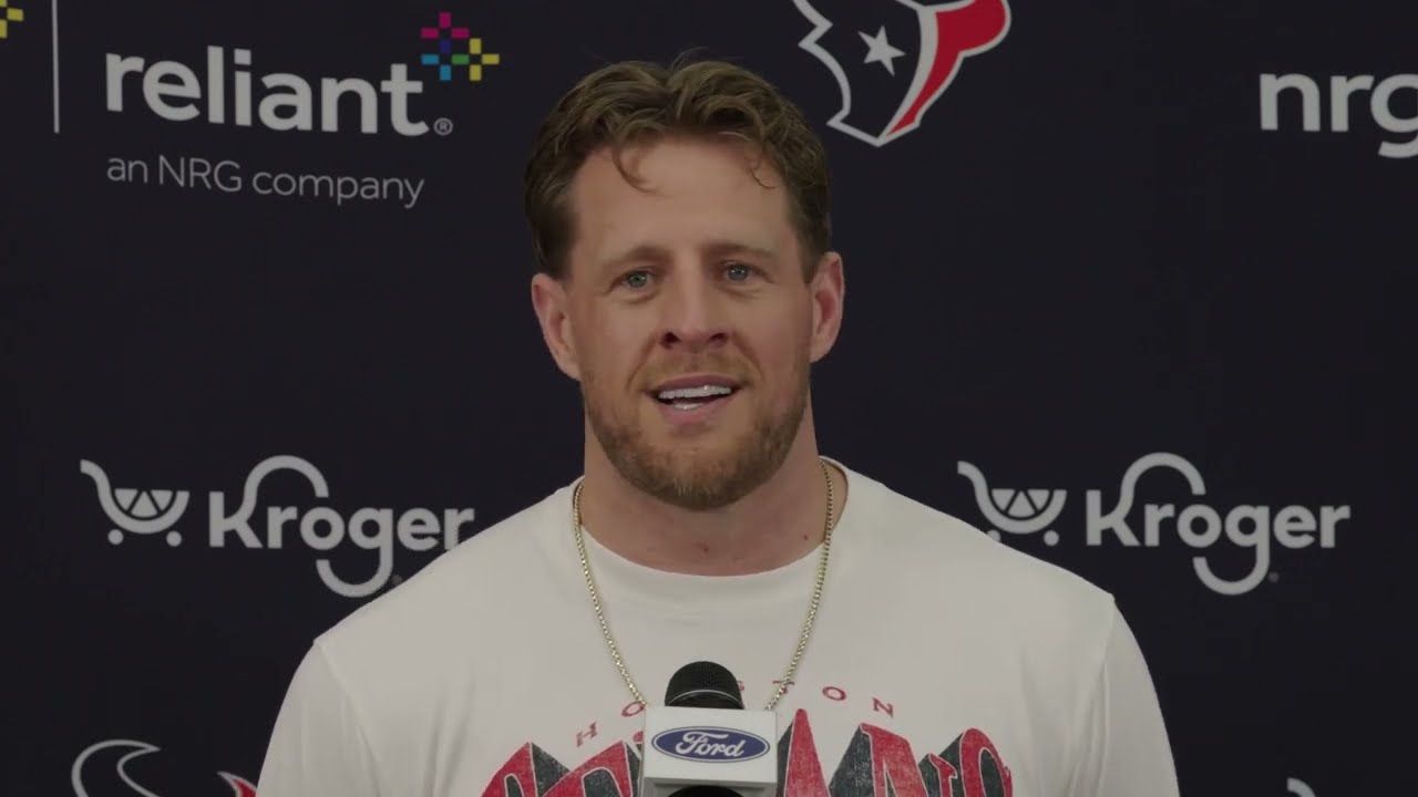 J.J. Watt gets emotional talking about Houston 