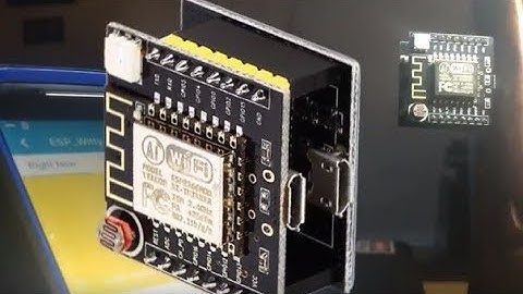 ESP8266/ESP12 Witty -  Arduino Powered Hubitat/SmartThings Illuminance Sensor