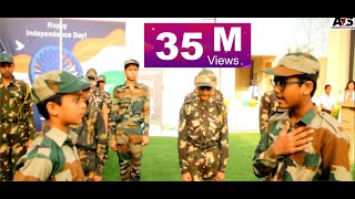 Emotional Indian Army Act I Choreography Arjun Sir I Witty International School l Arjun Dance Studio