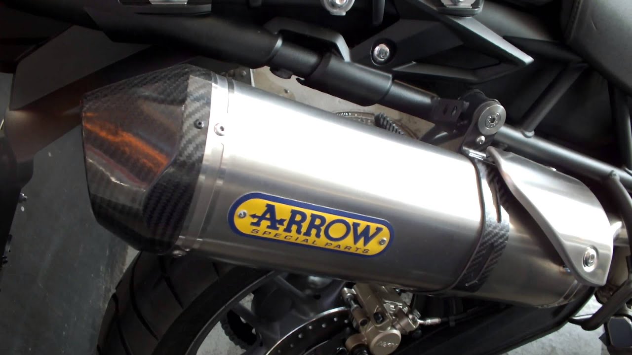 トライアンフ タイガー800 ARROW アロースリップオンマフラー
