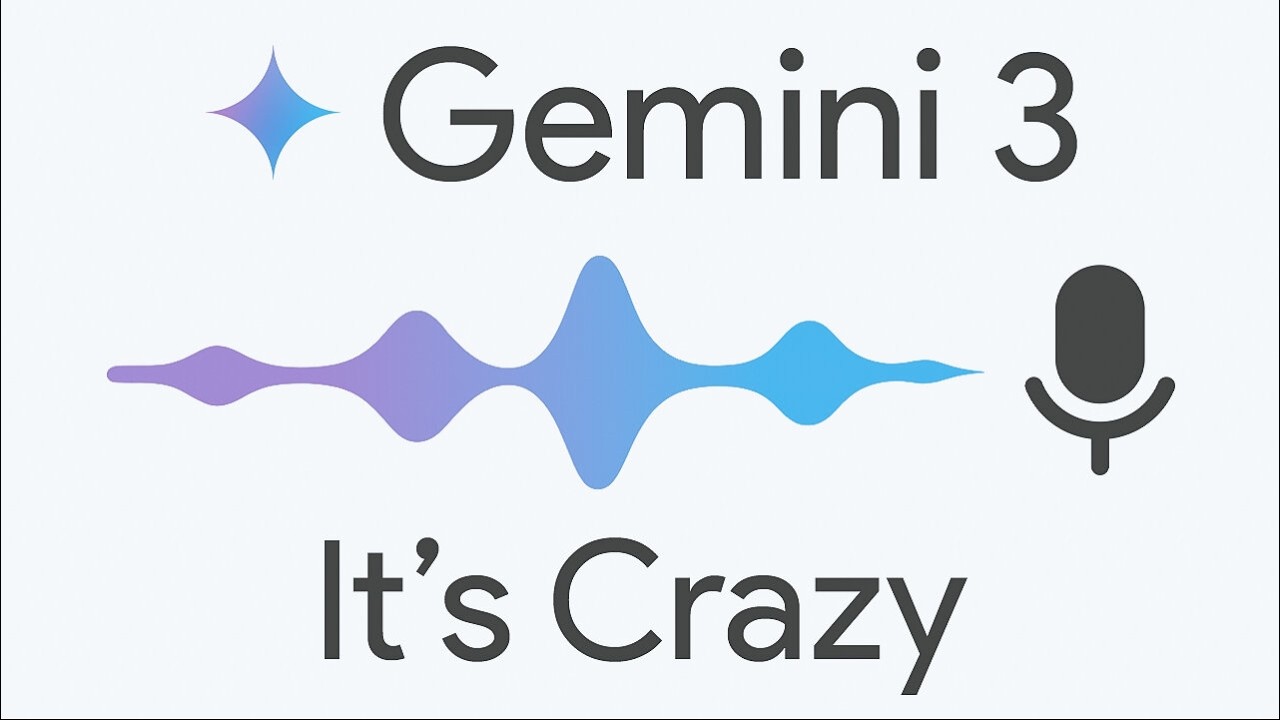 Gemini 3 Voice AI tutorial showing interactive demo creation