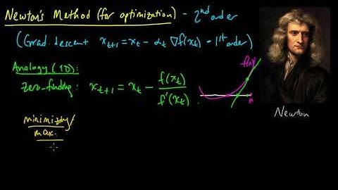 (ML 15.1) Newton