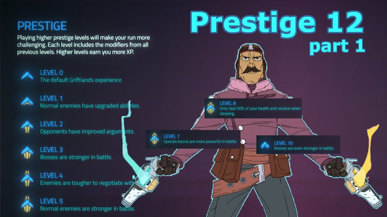 Griftlands - NEW PRESTIGE with Rook part 1, [prestige 12, experimental]