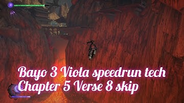 Bayonetta 3 Viola speedrun time save