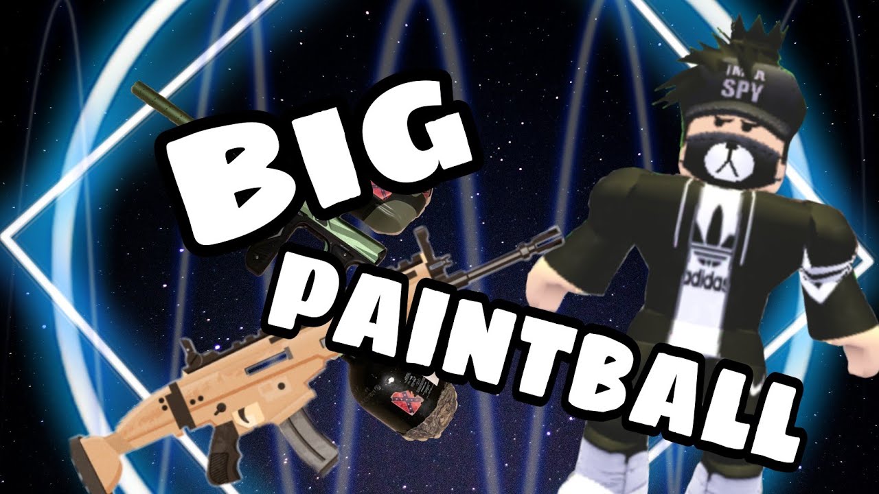 Bataille géante de paintball Roblox big paintball YouTube