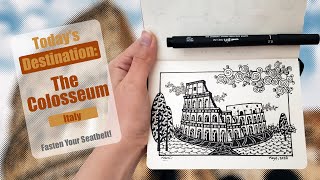 The Colosseum, Italy - Sketch and Doodle with Ray screenshot 4