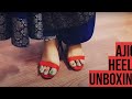 ajio heels unboxing catwalk in heels trendy heel review for women girls #aashiyanatips