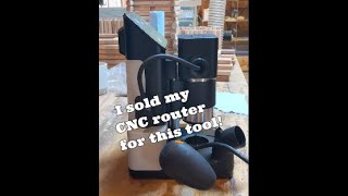 I sold my CNC router to buy a Shaper Origin!