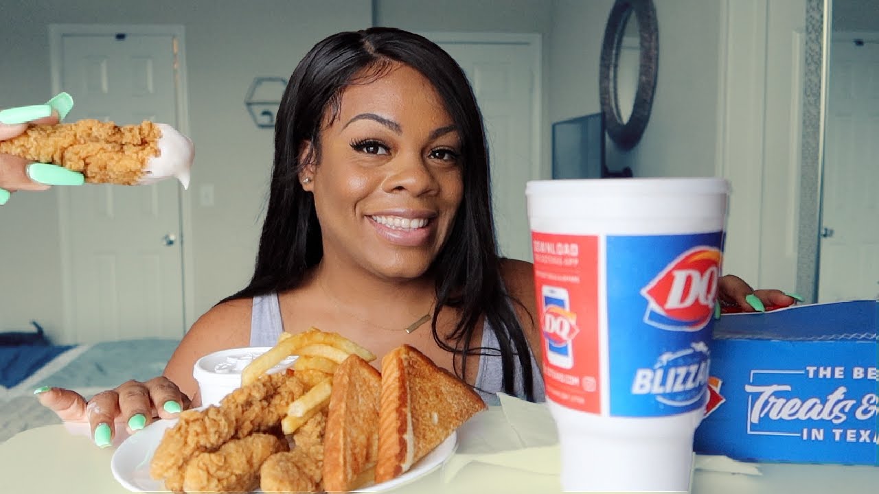 Dairy Queen MukBang MAJOR PREGNANCY CRAVING YouTube