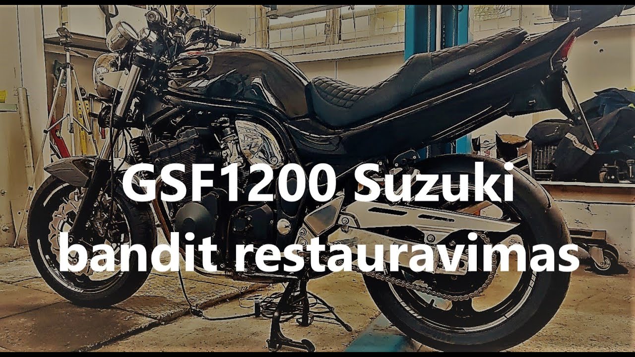 Suzuki bandit 1200 стук двигателя