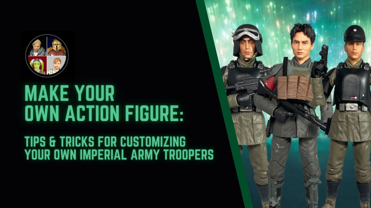 1/12 Scale ANDOR-Inspired Action Figures I Make Your Own Action Figure ...