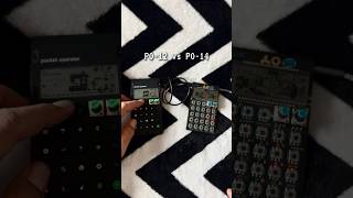 PO-12 vs PO-14 (rhythm + sub)Jam synth techno studio teenageengineering ￼gift fun jamuary2024