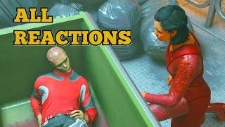 All Companions React to a Corpse in the Trash | Starfield