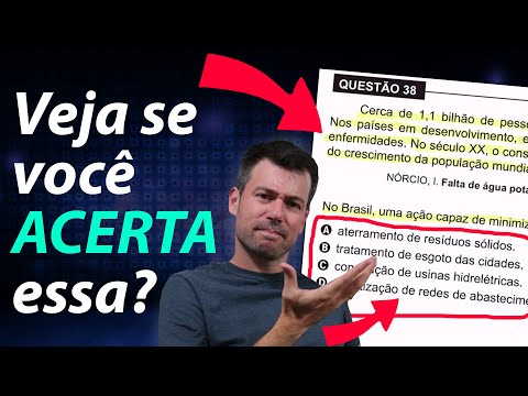 Resolvendo Questões do ENCCEJA 2021