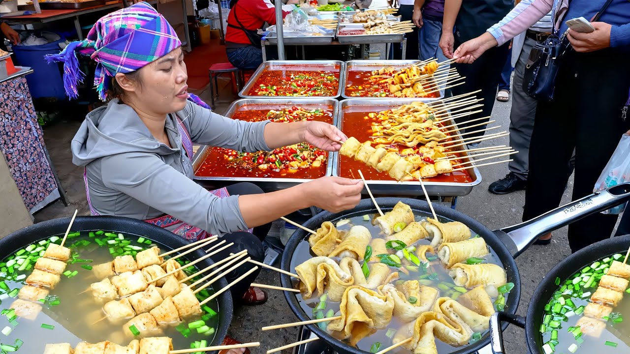 Cómo cocinar deliciosos platos de pescado para vender en el mercado con niños
