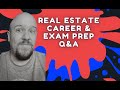 Real estate exam, and career questions answered live!