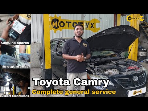 Toyota Camry complete general service cost starting at ₹7,999/- | Genuine spares | 60 days warranty