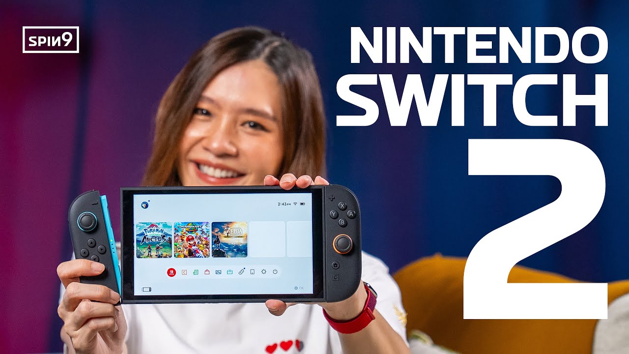 [SPIN9] รีวิว Nintendo Switch 2 — เครื่องเกมมหาชน ออกใหม่ในรอบ 8 ปี เล่นสนุกขึ้นมาก