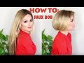 How to fake short hair (faux bob)!