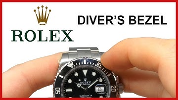 How to use Rolex Dive Bezel for Submariner, Sea-Dweller, Deepsea