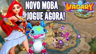 SAIU! NOVO MOBA MUITO LINDO! VAGARY 5V5 GAME LEVE COM PERSONAGENS ESTILO DISNEY GAMEPLAY BR DOWNLOAD screenshot 4