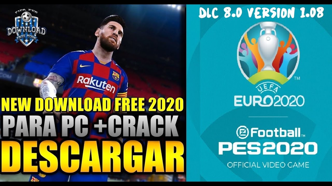 eFootball PES 2020 - NEW BYPASS VERSION 1.08.00 DATA PACK 8.0 PES LITE FOR FULL AIO PC