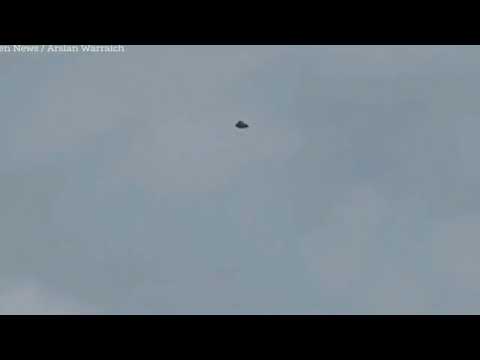 Triangle UFO Hovers Over Islamabad Pakistan