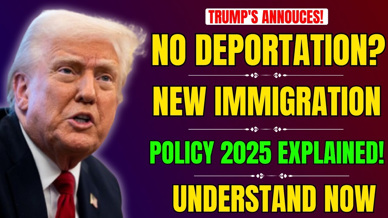 BREAKING: US Immigration Policy Update — No Deportation Without Criminal Record? FULL EXPLAINED!
