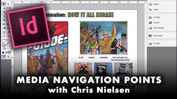Setting Up Navigation Points in a Video File in InDesign