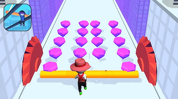 New Satisfying Mobile Game Roof Rails Top Free All Levels New Big Update Gameplay Walkthrough