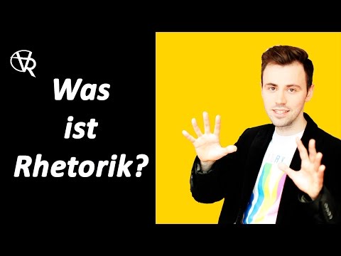 Video: Was Ist Rhetorik?