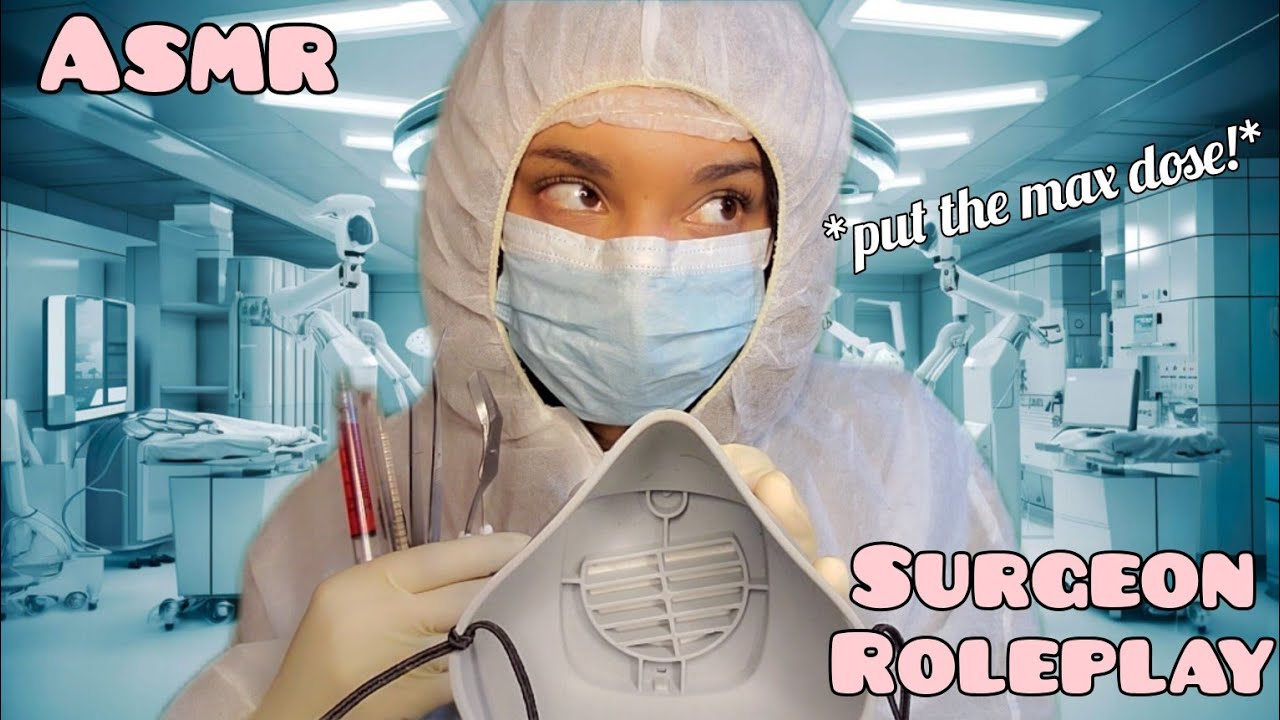 ASMR ◇ A surgeon operates you 💫