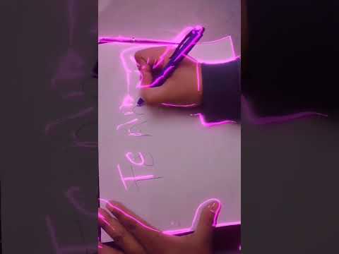 Handwritten Message with