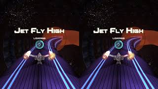 3D Jet Fly High VR Racing Game | Android Cardboard 360 screenshot 1