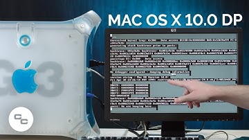 Mac OS X 10.0 Developer Preview Installation Sensation (Part 1) -  Krazy Ken