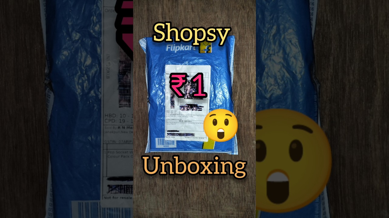 Shopsy Rs 1 product unboxing||Shopsy jhatpat deals 