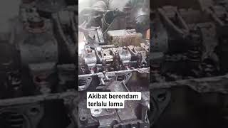 FLUSHING ENGINE HINO500 #hino500 #shortvideo