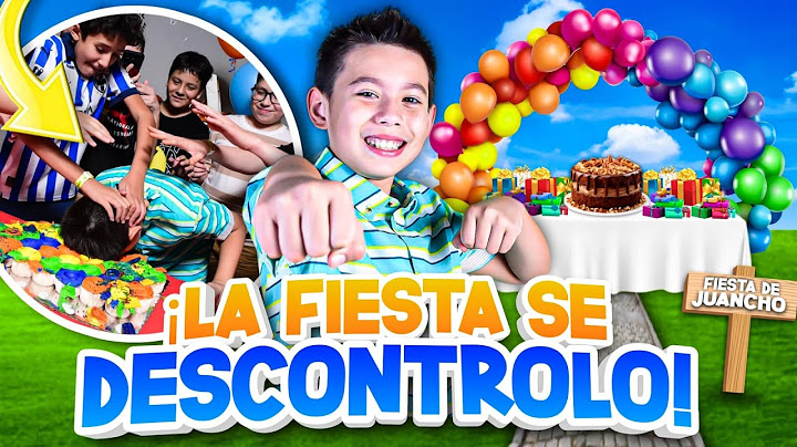 Lo AVENTARON al PASTEL 😂 | FIESTA de CUMPLEAÑOS de JUANCHO | Los Molina