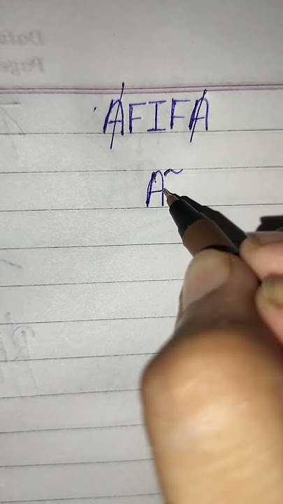 Afifa name logo/ #shorts #ytshorts #nameart #namedesign #afifanamelogo