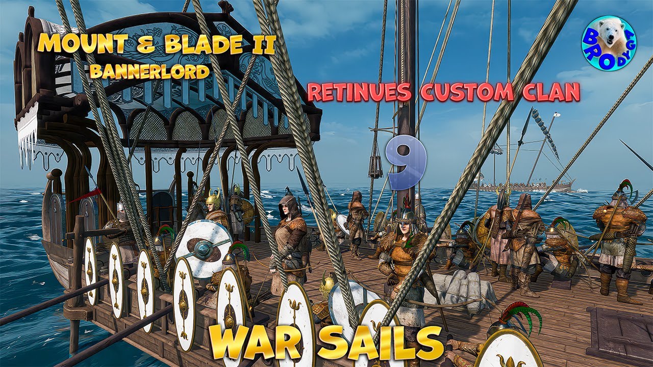 Блондинки под прикрытием.😈Bannerlord - War Sails👀Retinues Custom Clan#9